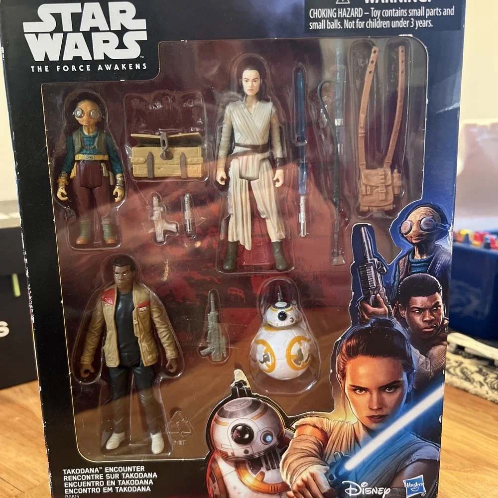 Hasbro Star Wars The Force Awakens Home 3.75 inch Pack Takodana Encounter Action - Picture 4 of 6